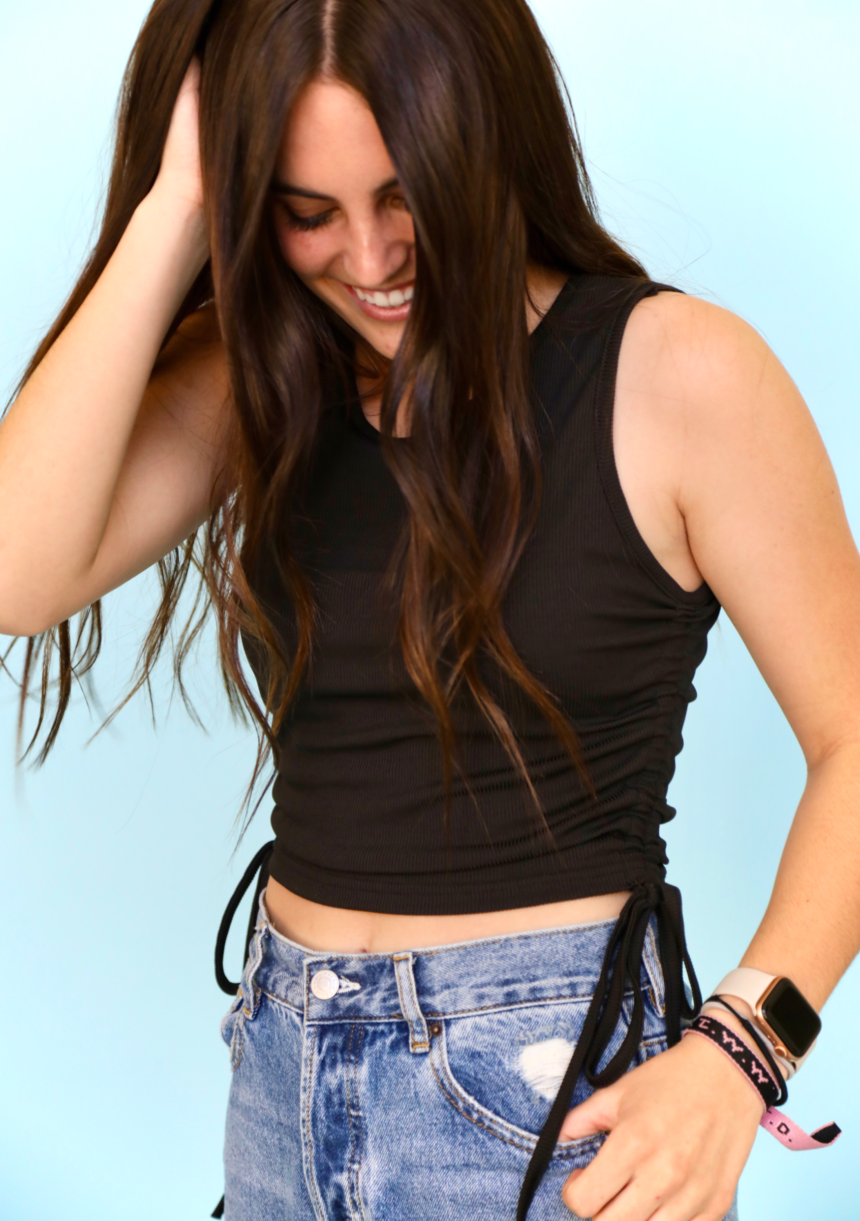 Cami Tank (Black) – Kesley Jade Collections