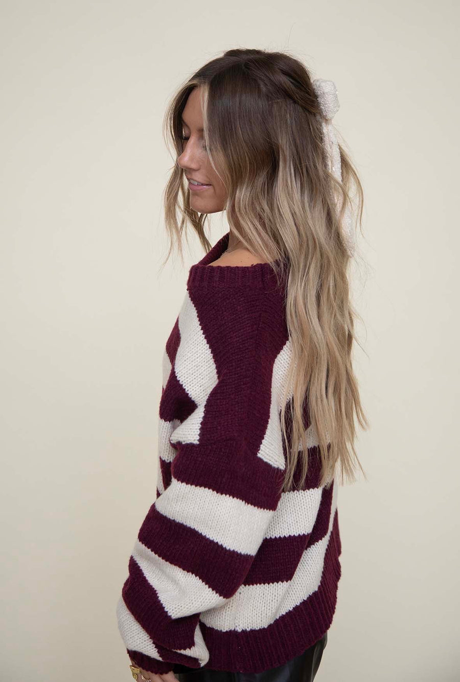 Maddie Knit Off The Shoulder Sweater