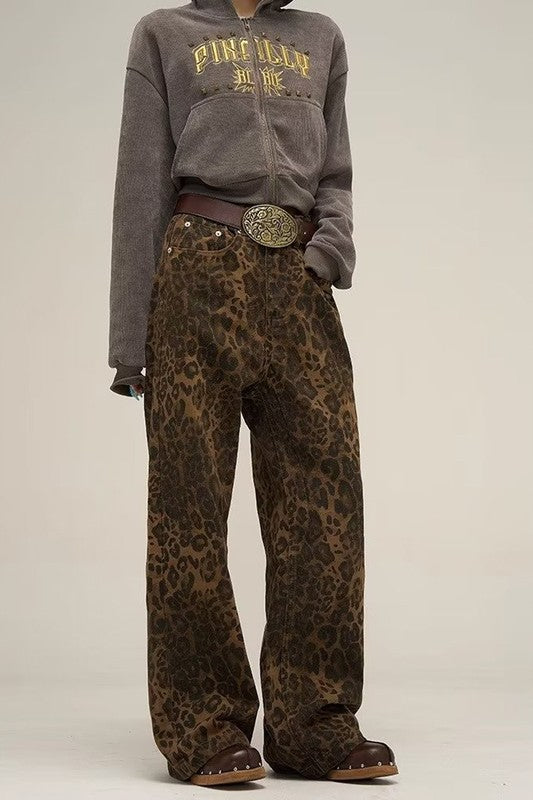 Leopard Print Pants