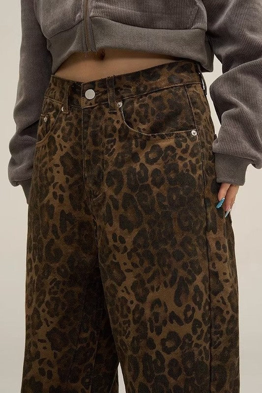 Leopard Print Pants