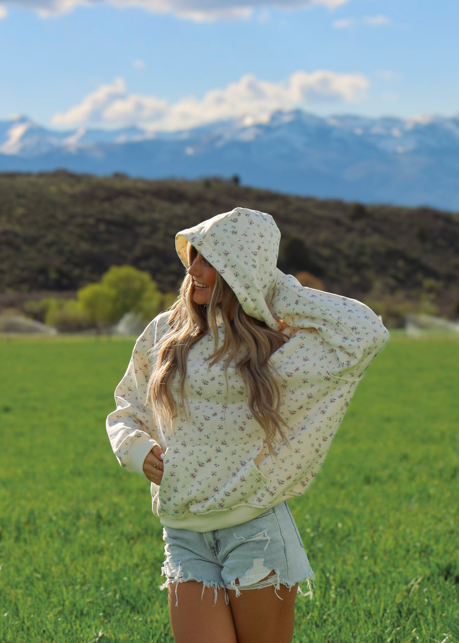 Fallen Flowers Hoodie (RESTOCK)
