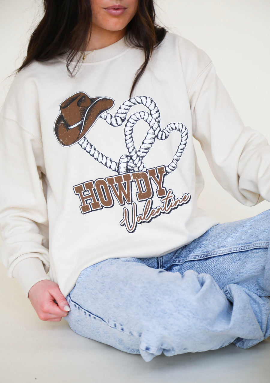 Howdy Valentine Sweatshirts