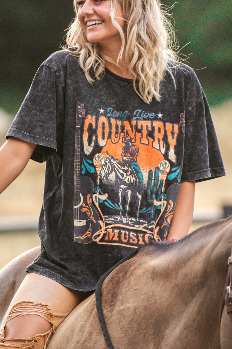 Long Live Country Music Graphic Tee (RESTOCK)