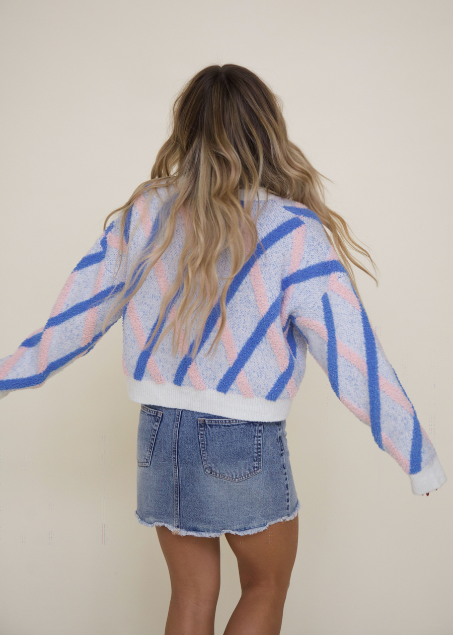 Cotton Candy Crush Sweater