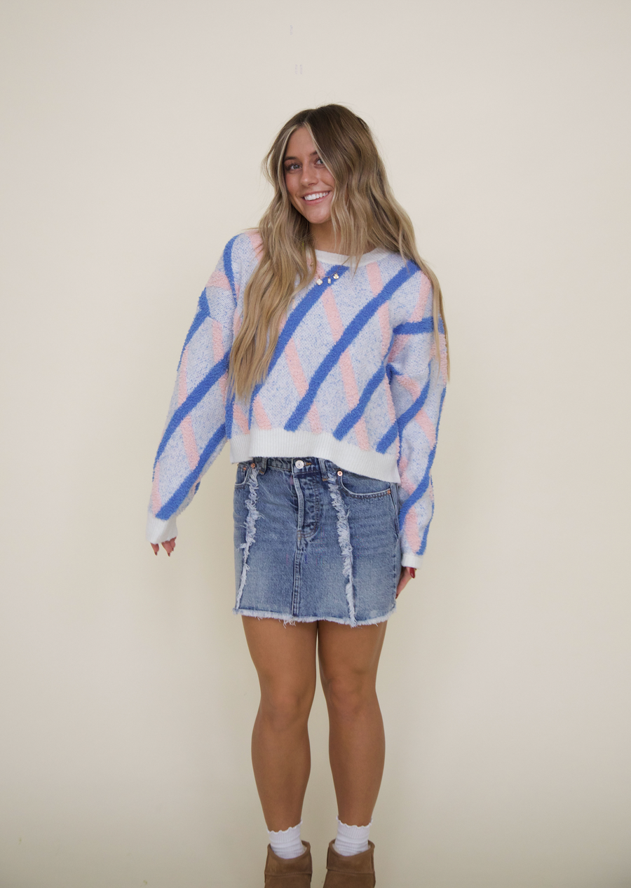 Cotton Candy Crush Sweater