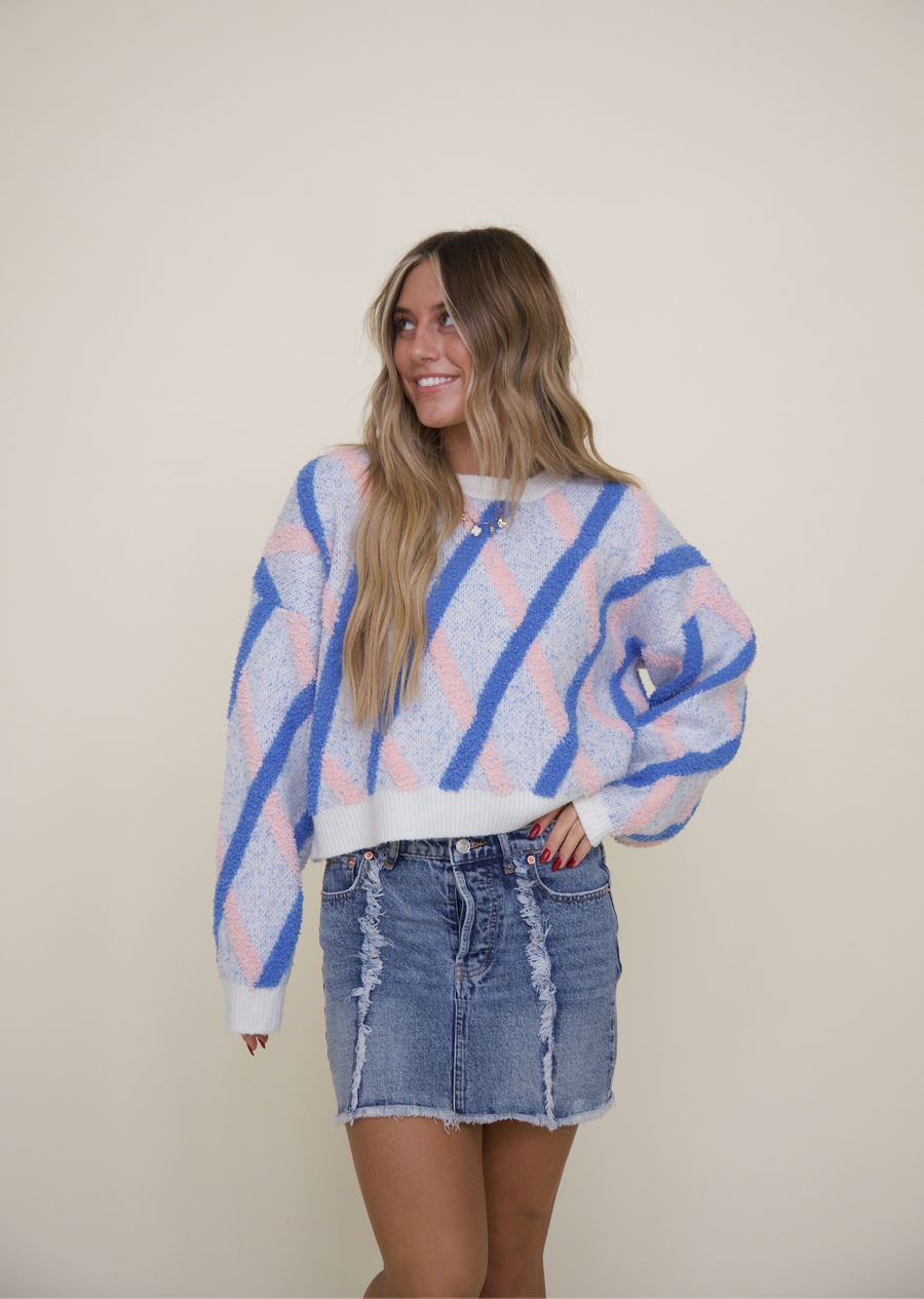 Cotton Candy Crush Sweater