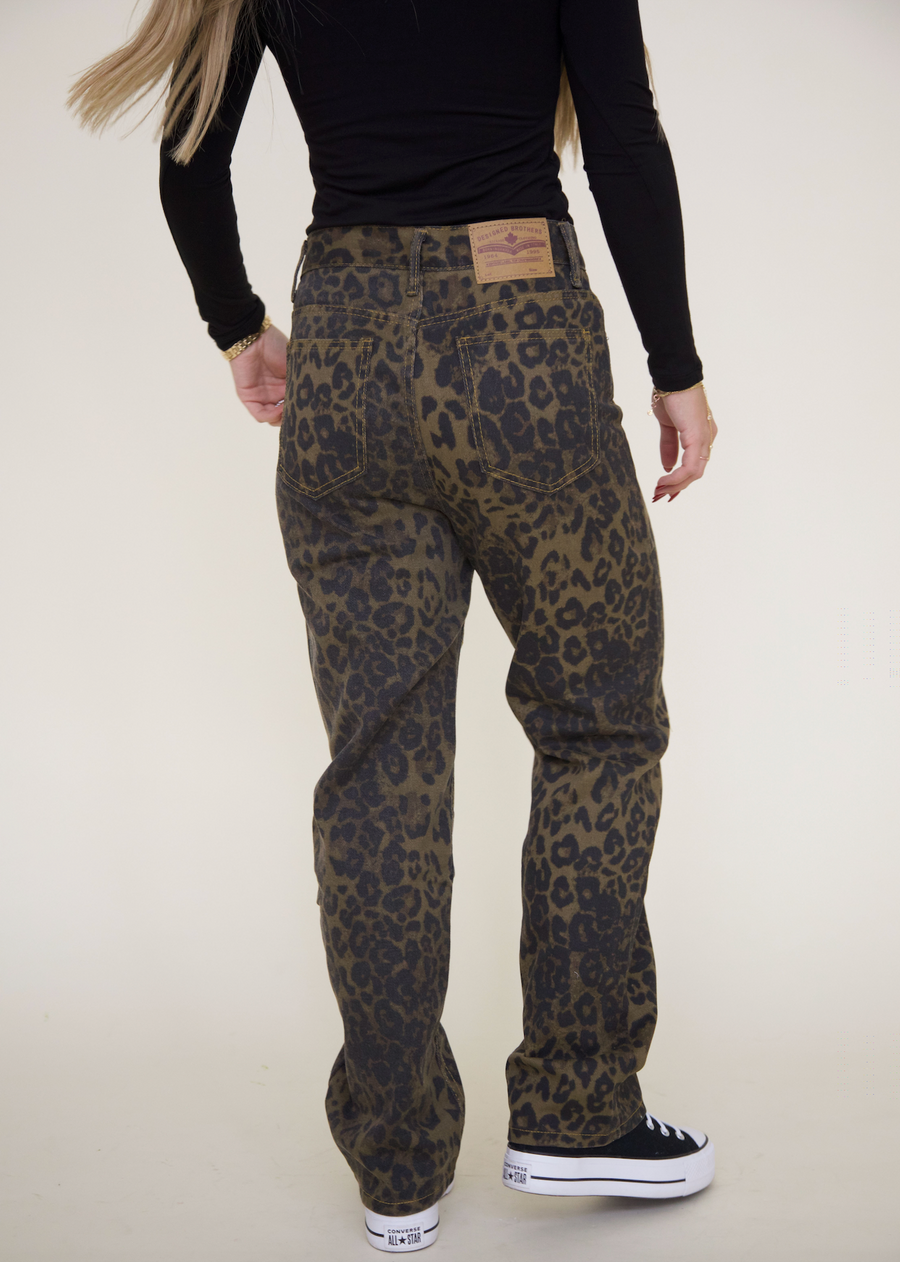 Leopard Print Pants