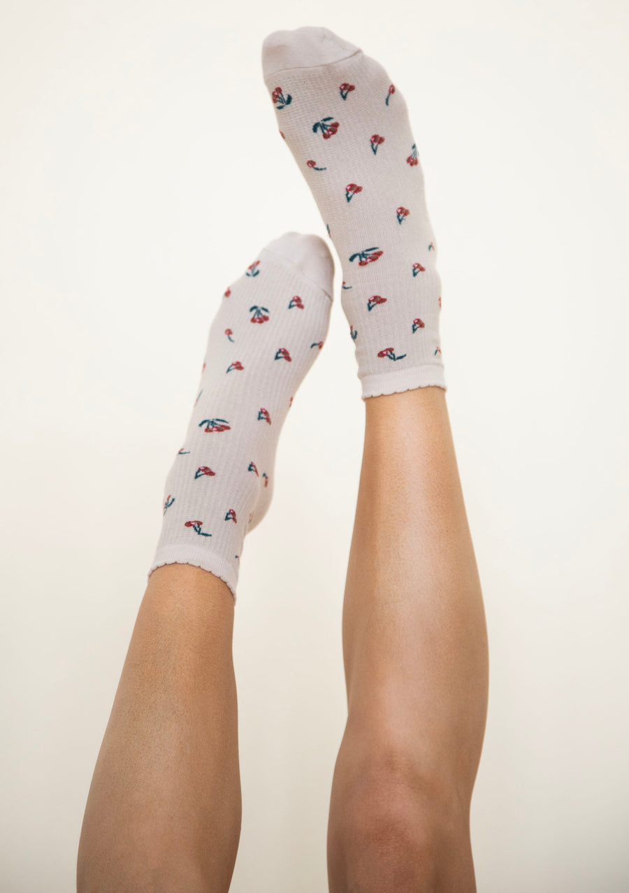 Cherry Tale Socks