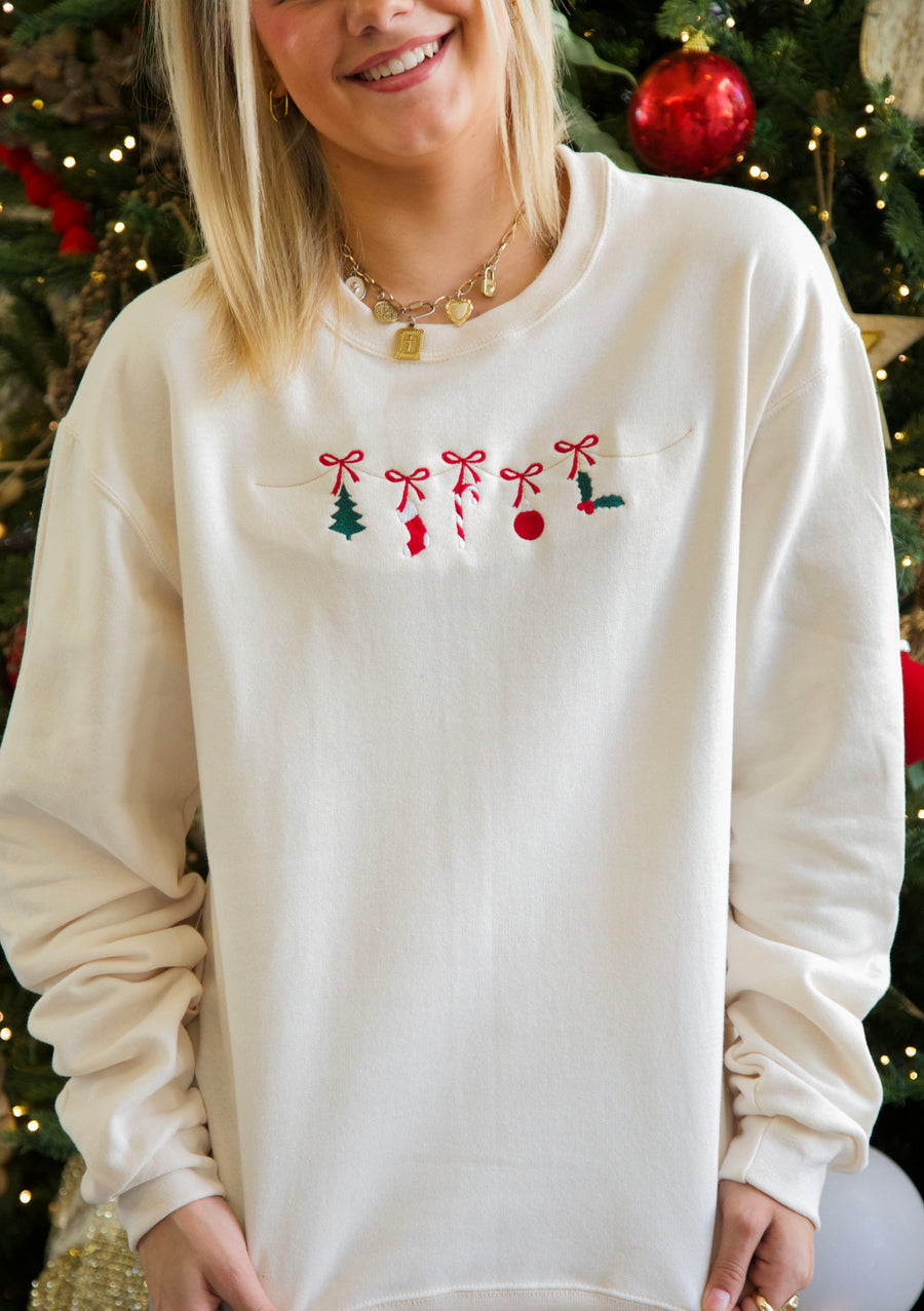 Hanging Ornaments Crewneck