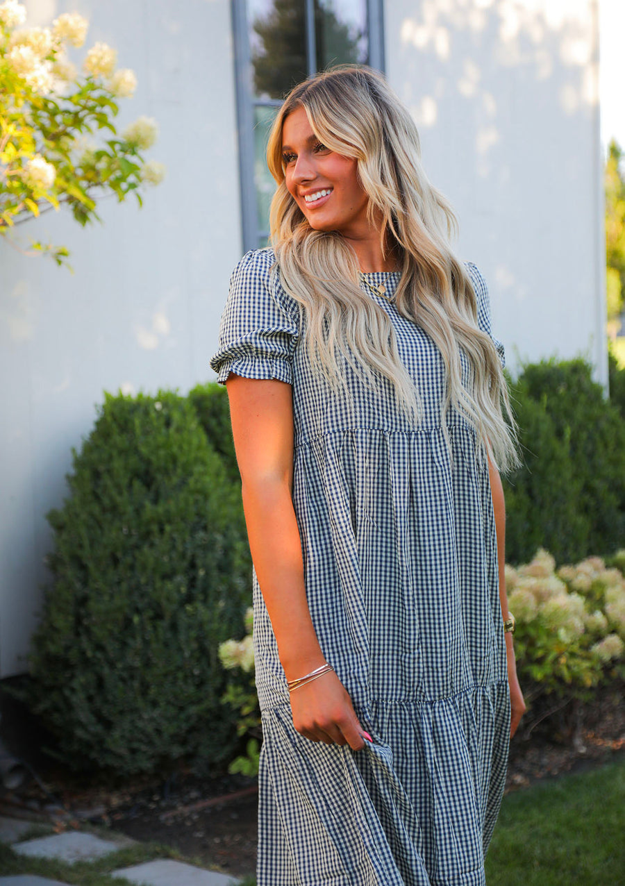 Button Me Up Maxi Dress