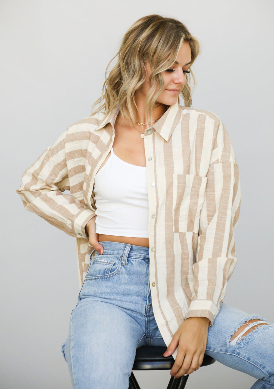 One and Only Stripe Top