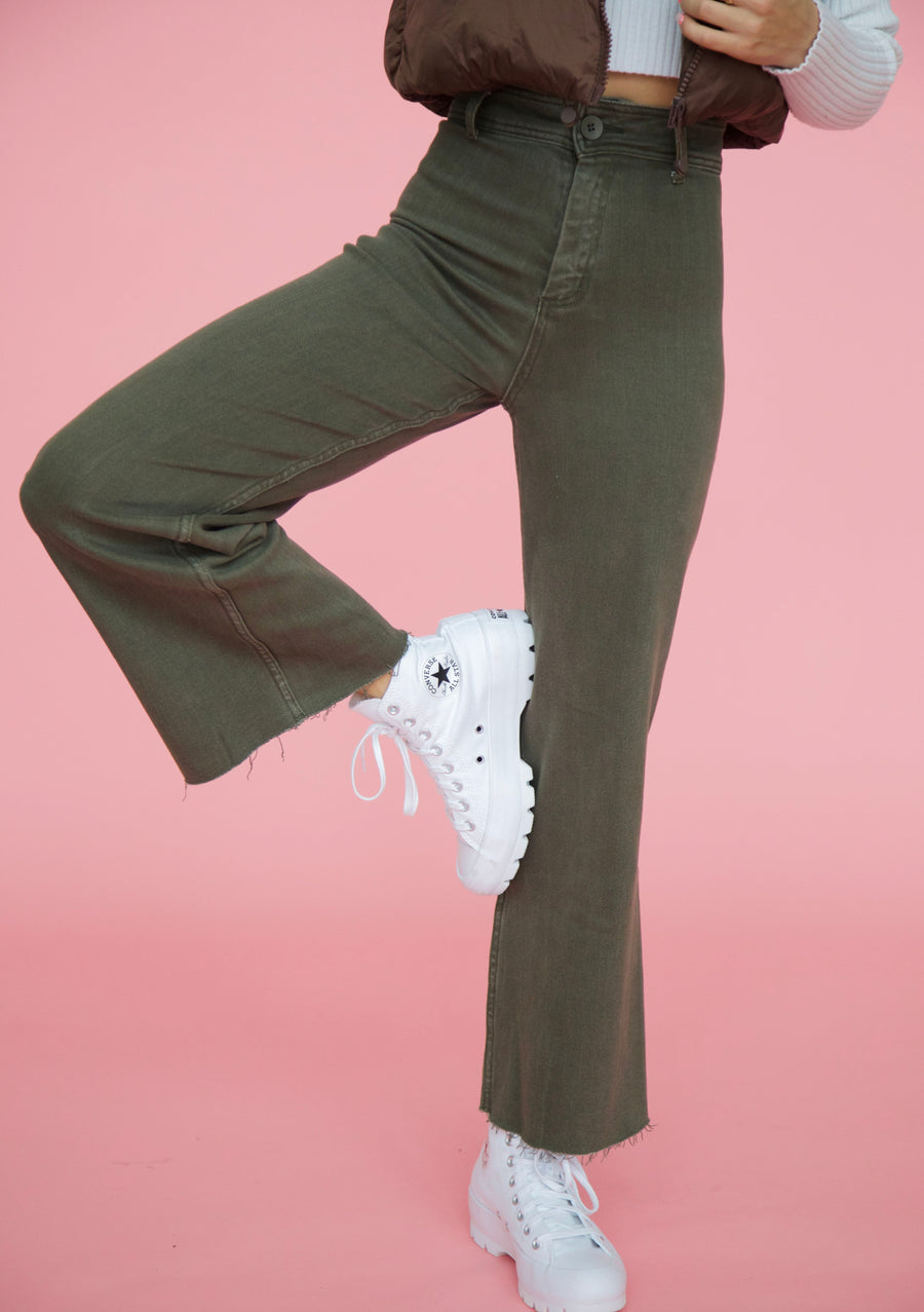 All For Me Pants in Olive