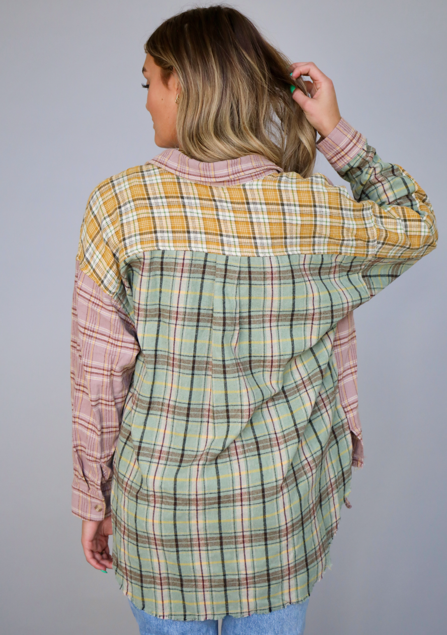 Michelle Patchwork Shirt