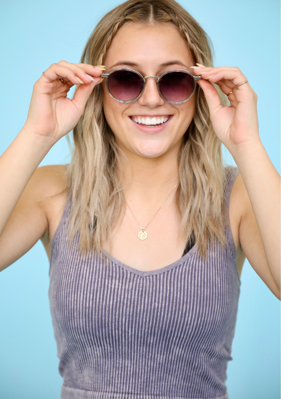 Sunny Day Sunglasses in Silver