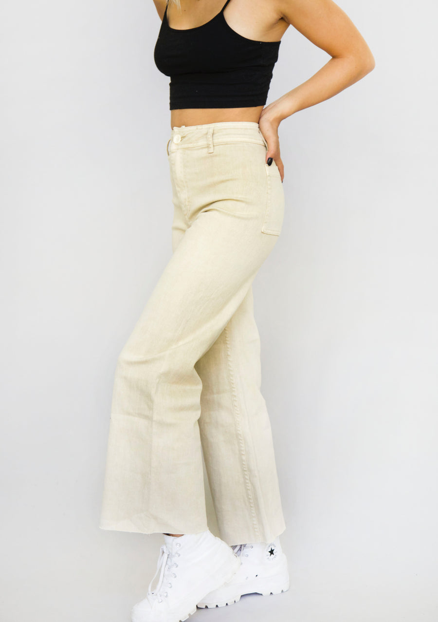 All For Me Pants In Beige – Kesley Jade Collections