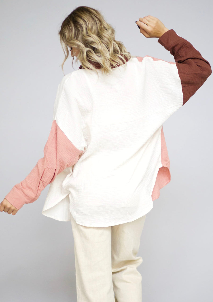 Falling For You Button Up