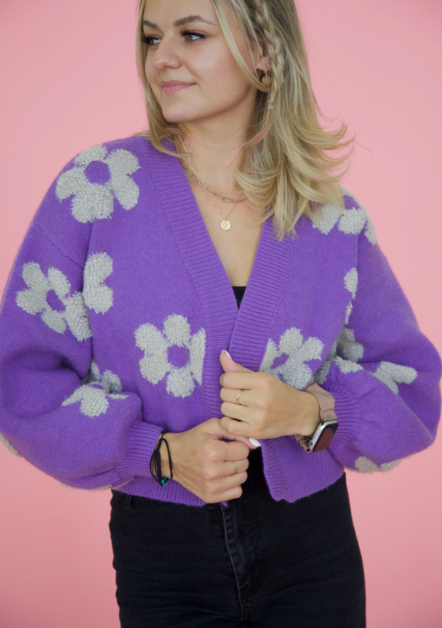 Picking The Flowers Cardigan